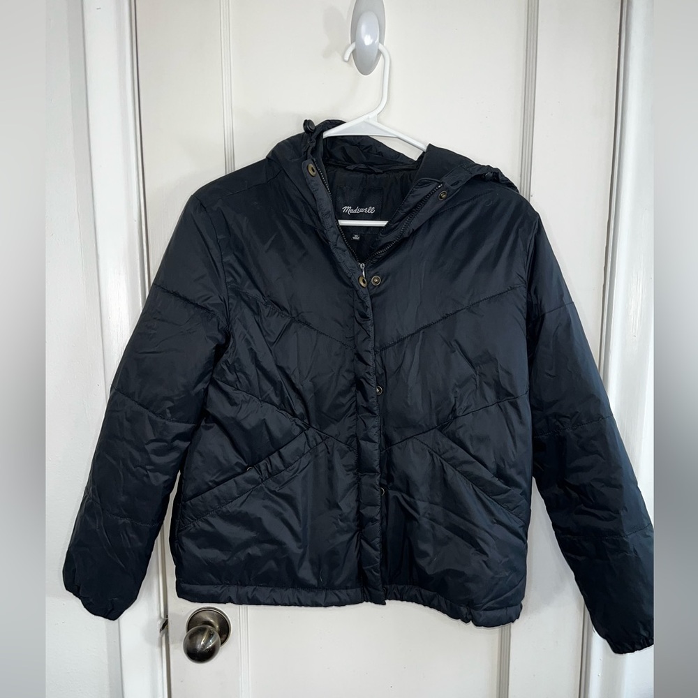 Madewell Chevron Packable Puffer Jacket
